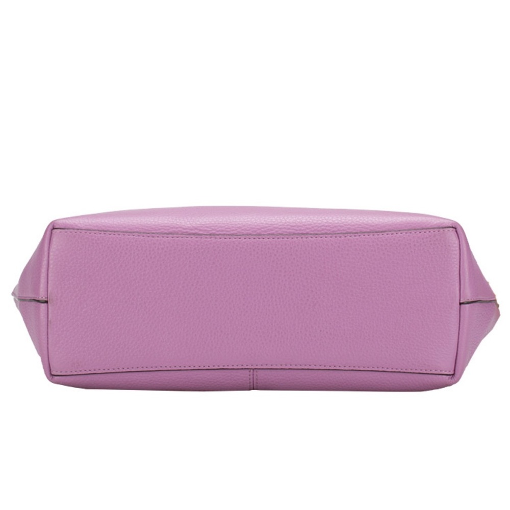 COACH NWT Pebbled Leather Zip Tote - Violet Orchid - Picture 6 of 9